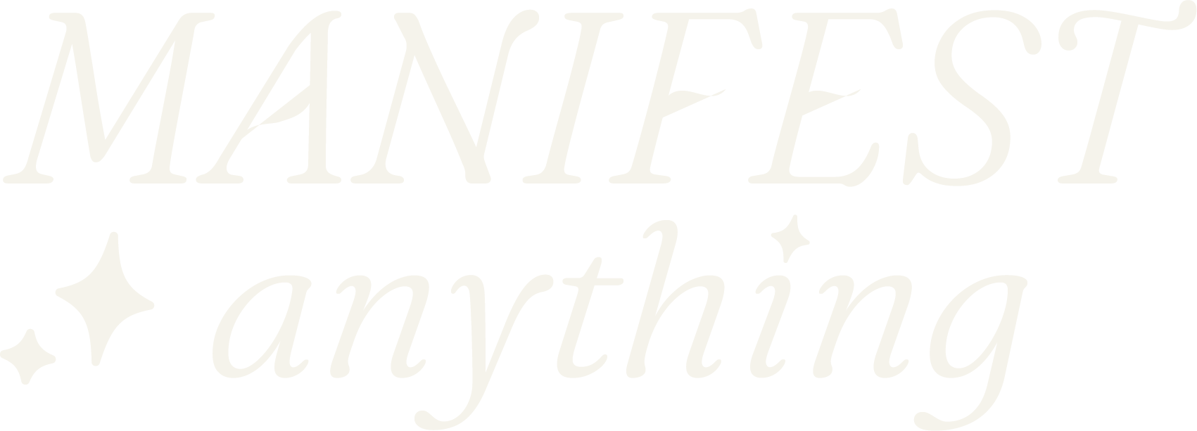 Manifestanything Shop